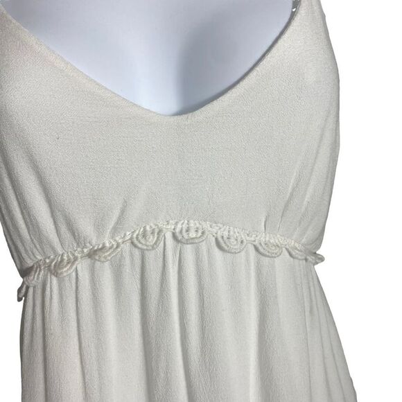 Sequin Hearts White Dress GUC Size: S - Picture 3 of 8